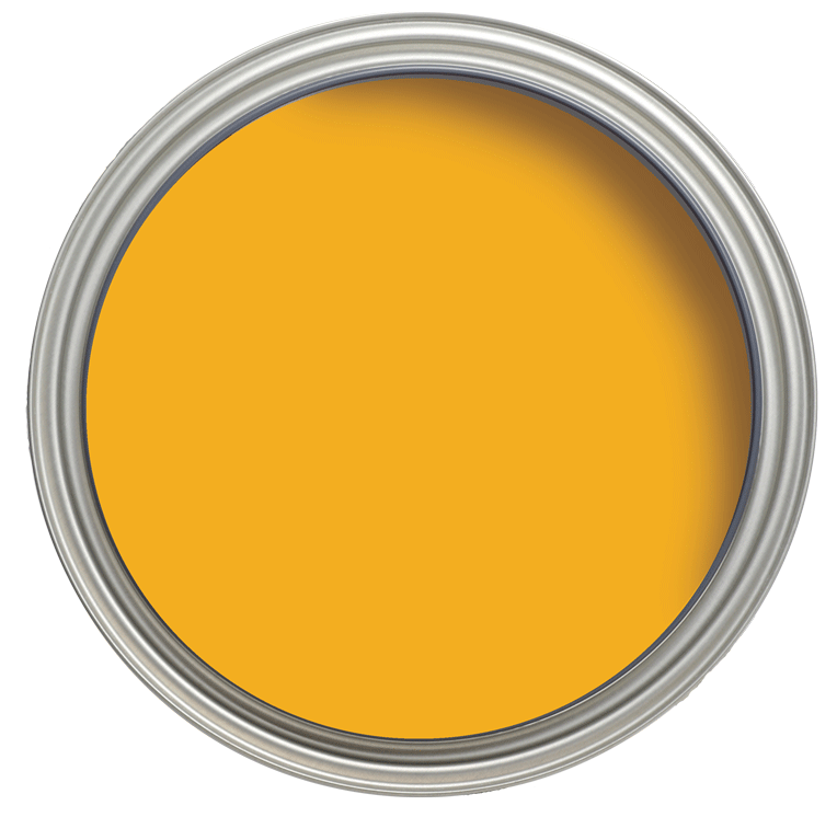 Gelbe Farbkachel  als Inspiration für graue Badezimmer